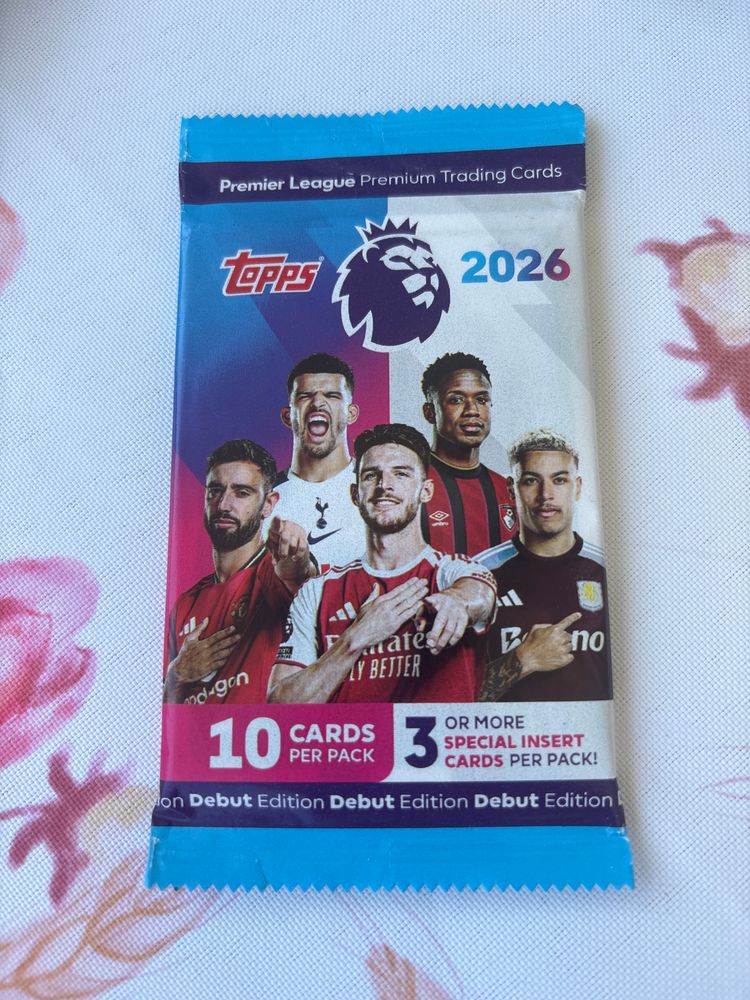 Topps Premier League 2026 Trading Cards Pack