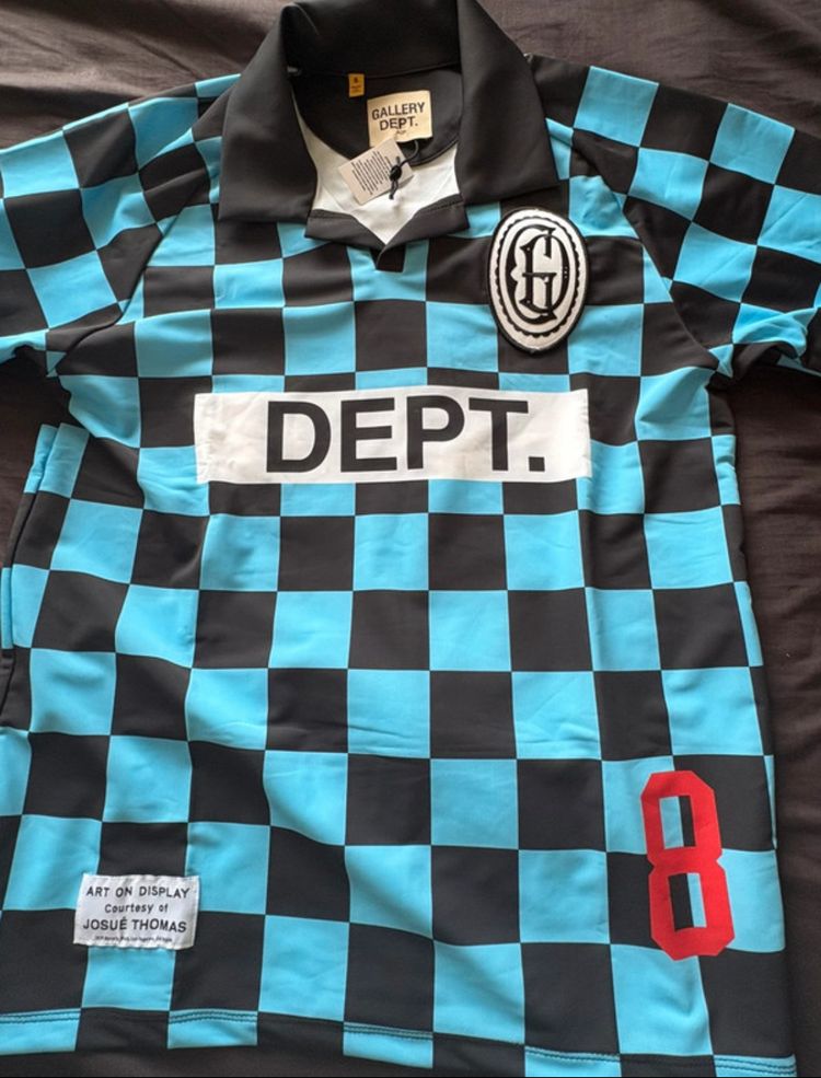 Gallery Dept. Checkered Shirt With Number 8