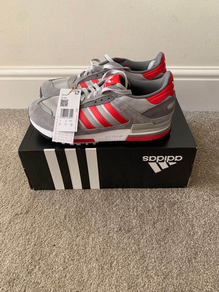 Adidas  zx 600 U.K. 9 box no lid  image 1