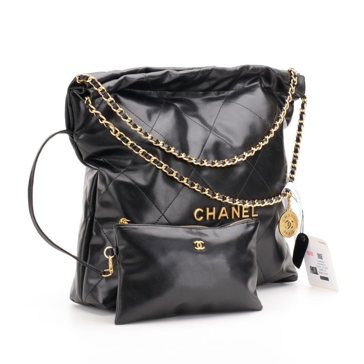 Chanel Chanel Black Quilted Leather Handbag With Pouch product image