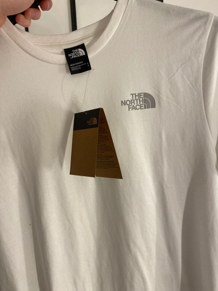 The North Face White reflective T-Shirt