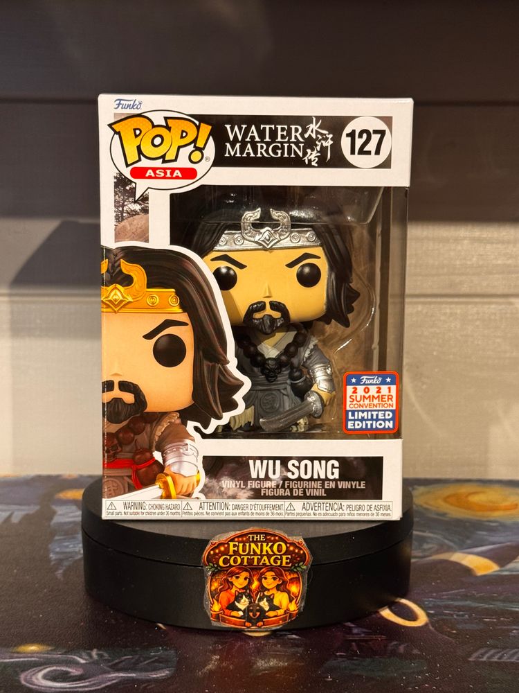 Funko Pop! Asia Water Margin Wu Song Vinyl Figure