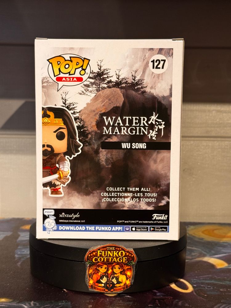 Immagine di Funko Pop! Asia Water Margin Wu Song Vinyl Figure 3