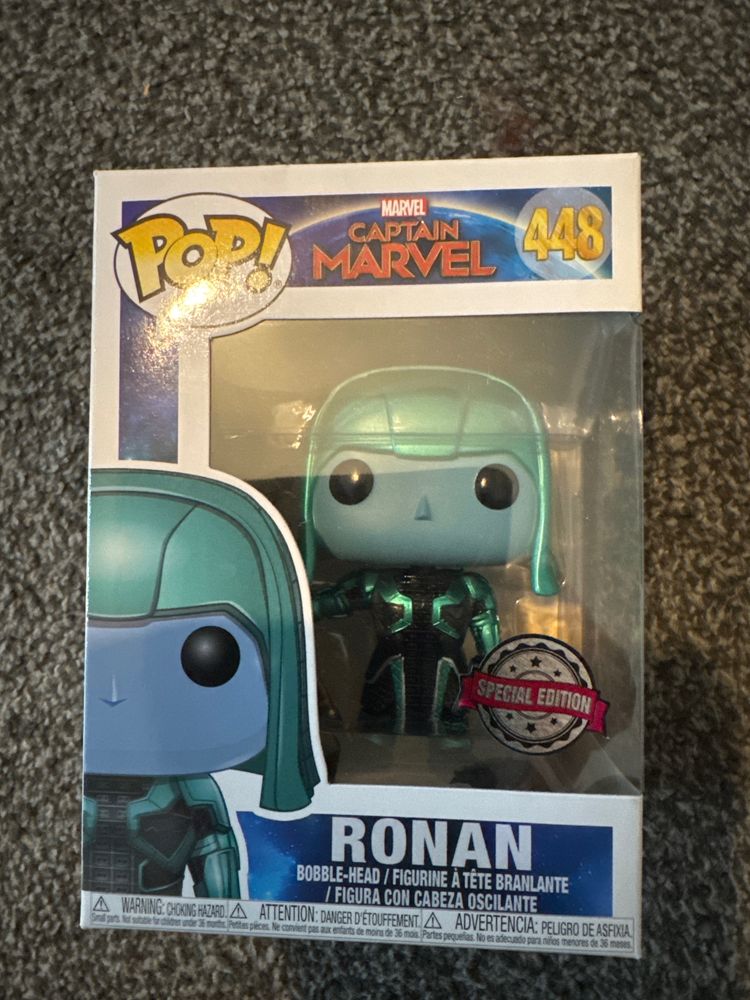446 Marvel Captain Marvel Ronan Funko Pop Bobble-Head image 1