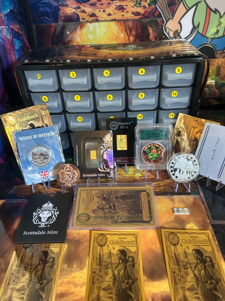 Coins & Bullion 1g gold chase (x5hits🔥)