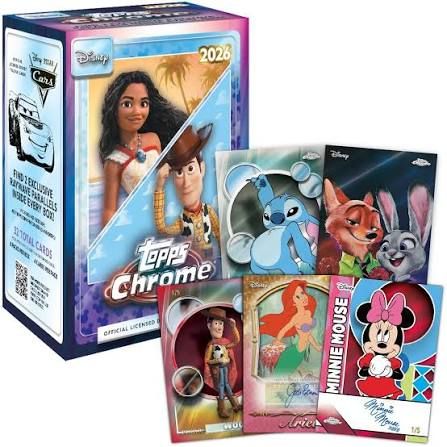 Topps Chrome Disney 2026 Trading Cards Box