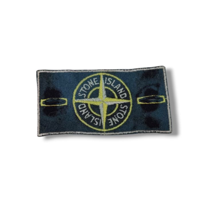 Stone Island Hand Brushed Corrosion Badge image 1