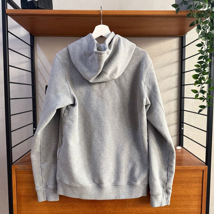 Stone Island Button Up Popover Hoodie | Grey | Medium P2P 21 image 4