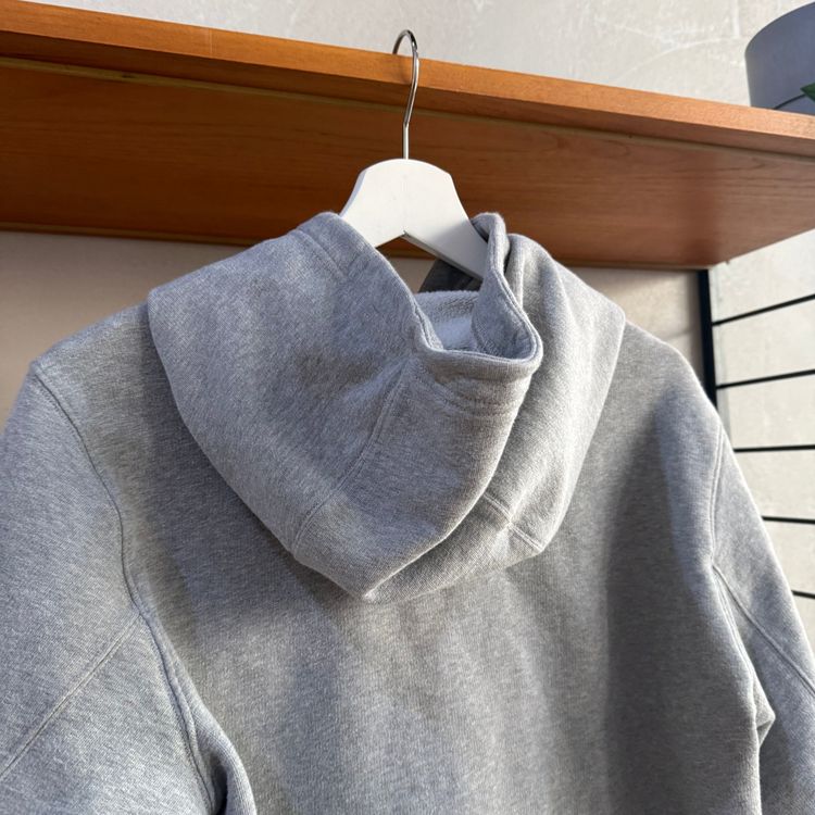 Stone Island Button Up Popover Hoodie | Grey | Medium P2P 21 image 8