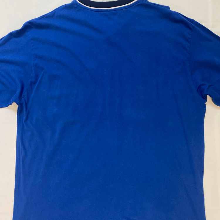 Vintage Tommy Jeans V-Neck Long Sleeve | Royal Blue Small Logo Sweatshirt image 8