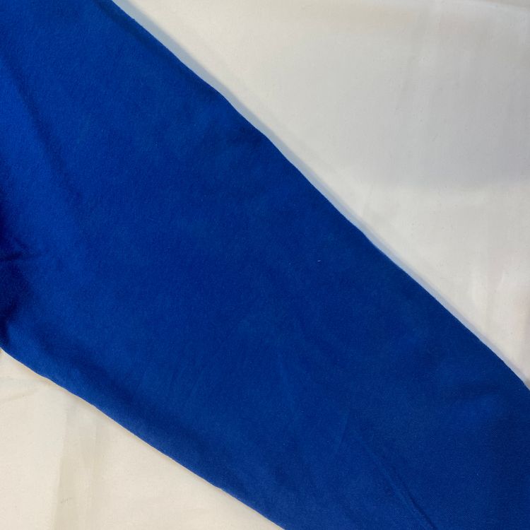Vintage Tommy Jeans V-Neck Long Sleeve | Royal Blue Small Logo Sweatshirt image 9