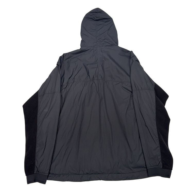 Stone Island Skin Touch Nylon - TC With Polartec Alpha Technology S.I Stellina Black Hooded Jacket image 2