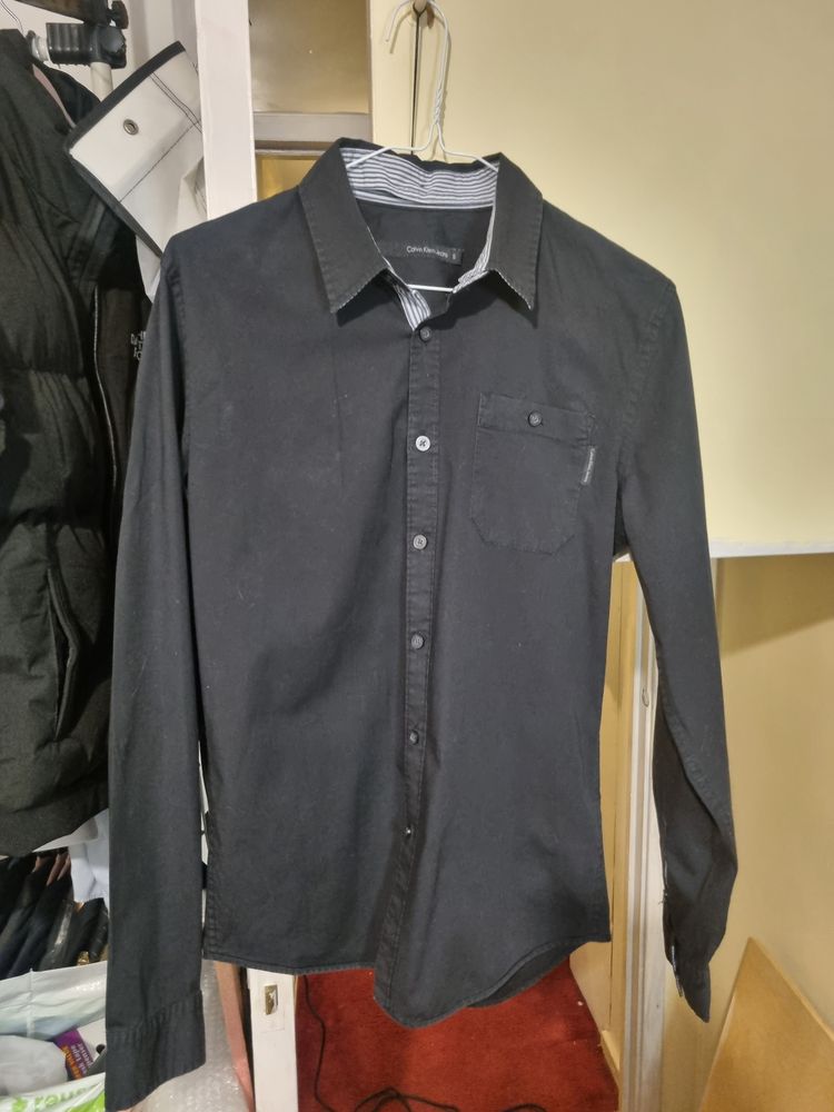 Calvin Klein Jeans Black Long Sleeve Shirt