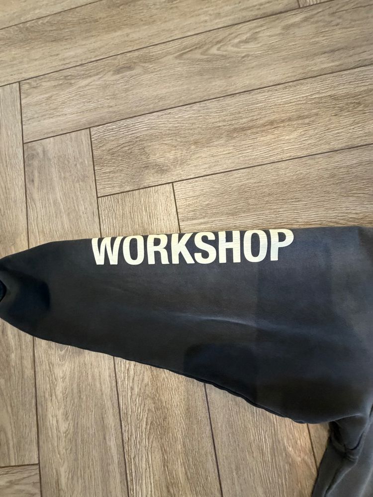 Represent Black Hoodie With Logo And Text image 3