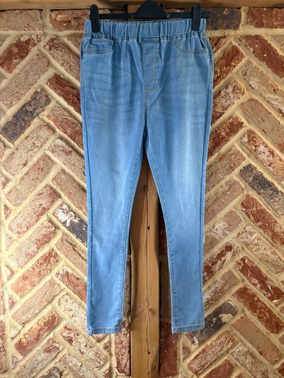 Boohoo Light Blue Denim Jeans size 10