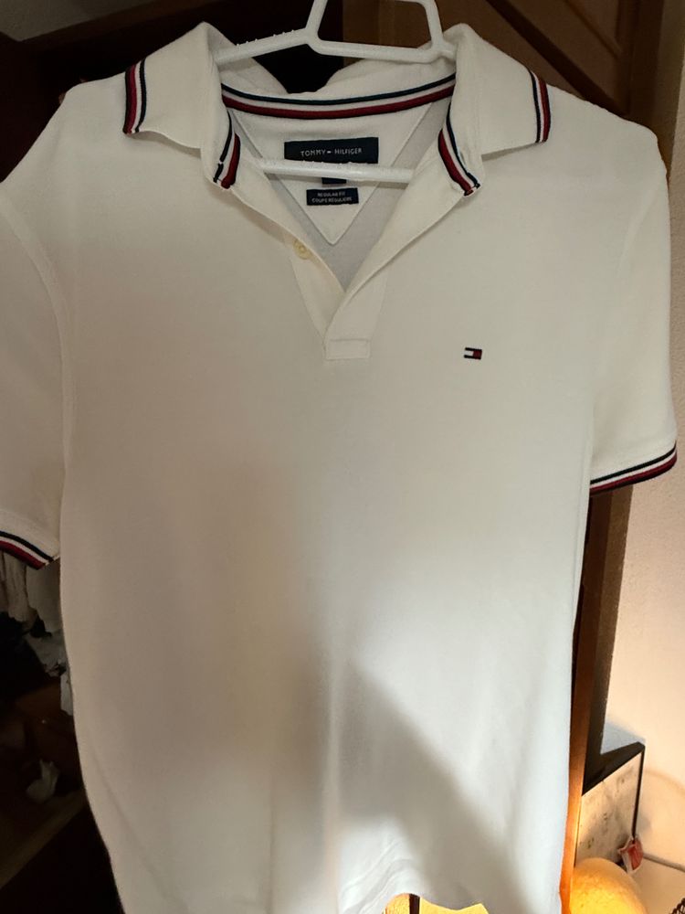 Tommy Hilfiger White Polo Shirt