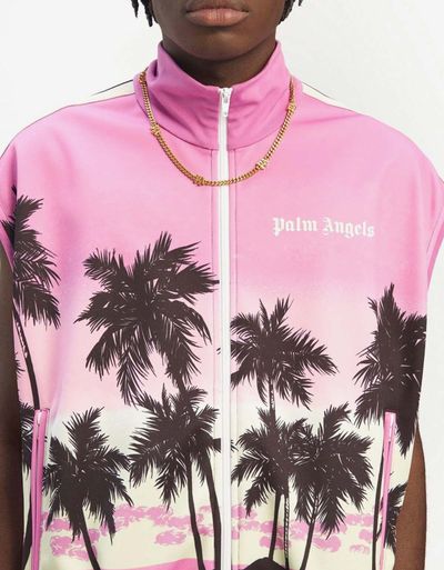 Palm Angels Pink Sunset Track Gilet 5