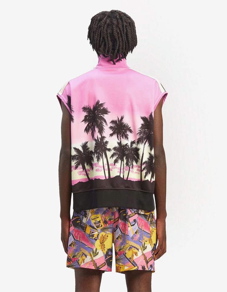 Palm Angels Pink Sunset Track Gilet 2