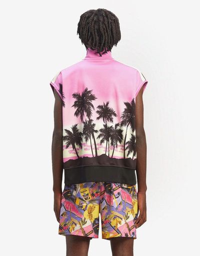 Palm Angels Pink Sunset Track Gilet 2