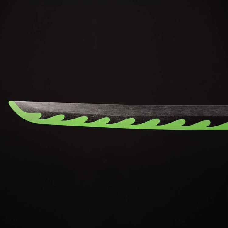 Demon Slayer Sword Shinazugawa Sanemi Bamboo Wood Demon Slayer image 8