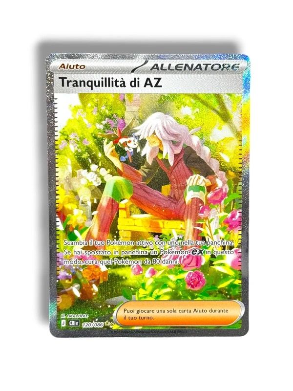 Pokemon Pokemon Tranquillità di AZ 120/086 SIR Caos Nascente Rara product image