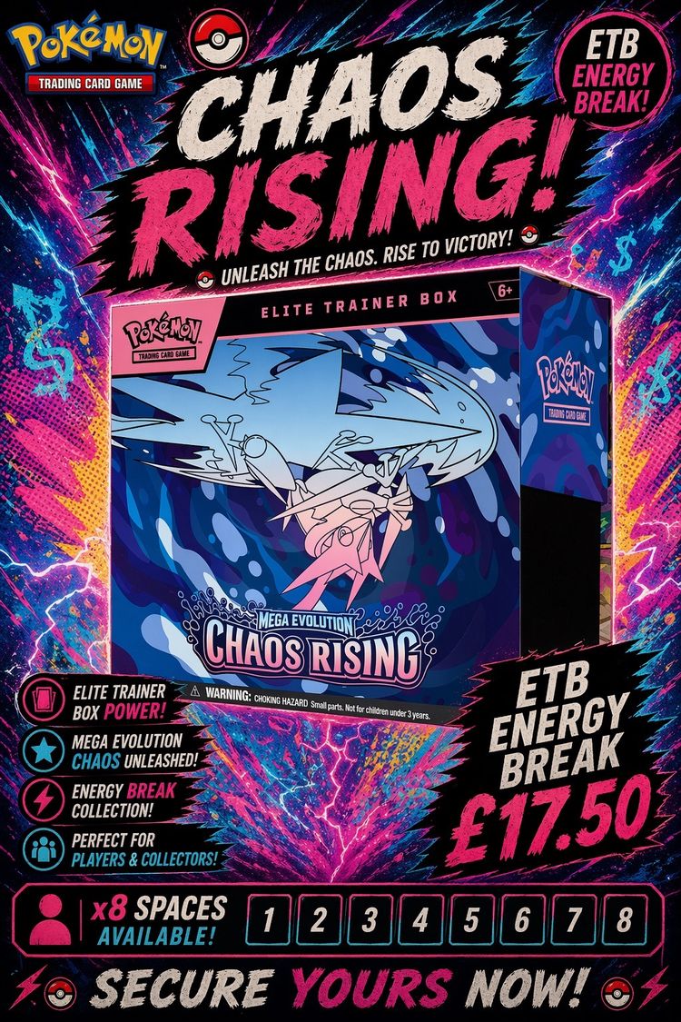 CHAOS RISING ETB ENERGY BREAK !!!