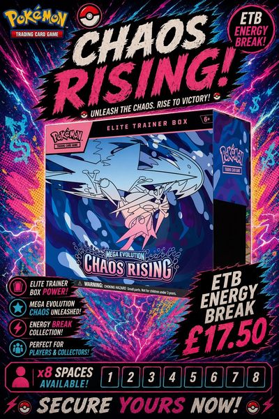 CHAOS RISING ETB ENERGY BREAK !!!