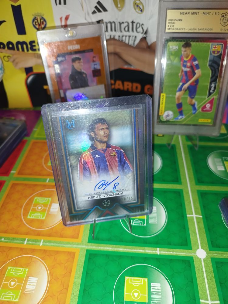 Other Topps Museum Collection UEFA Champions League 2023-24 Hristo Stoichkov Auto /75 product image