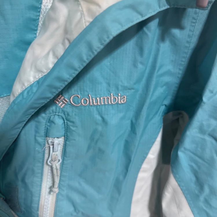 Columbia Teal And Light Blue Jacket 3