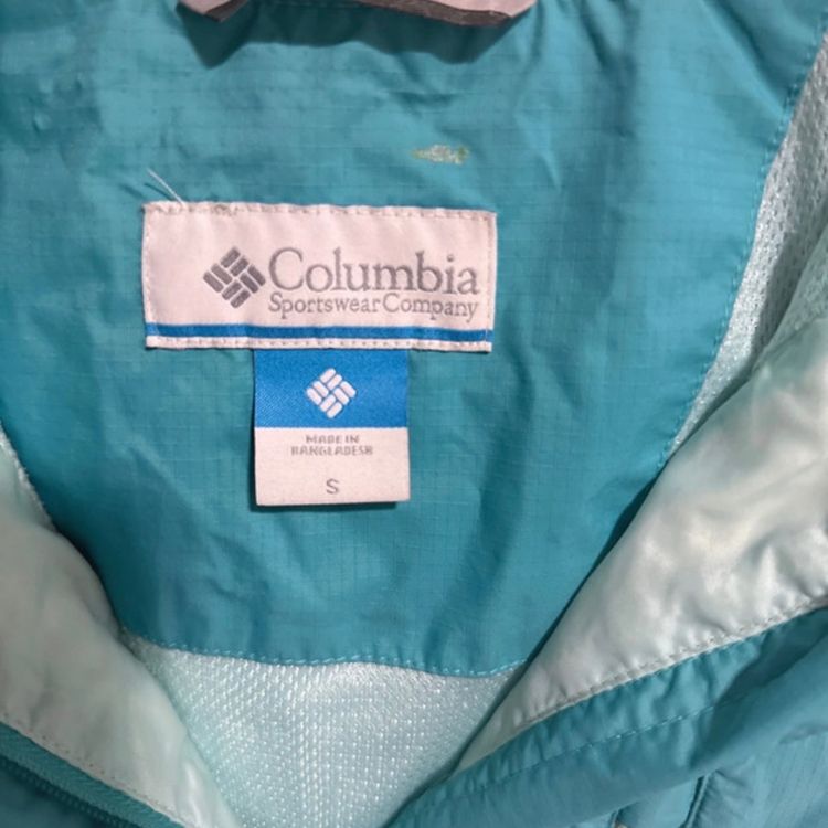 Columbia Teal And Light Blue Jacket 6
