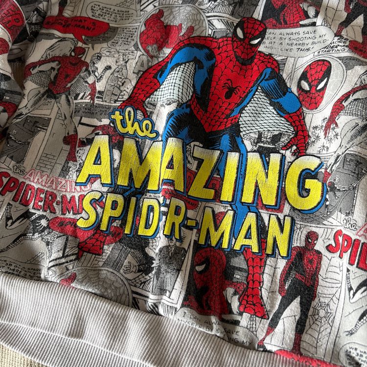 M&S Marvel Kids Spider-Man Sweatshirt 3-4years obraz 2