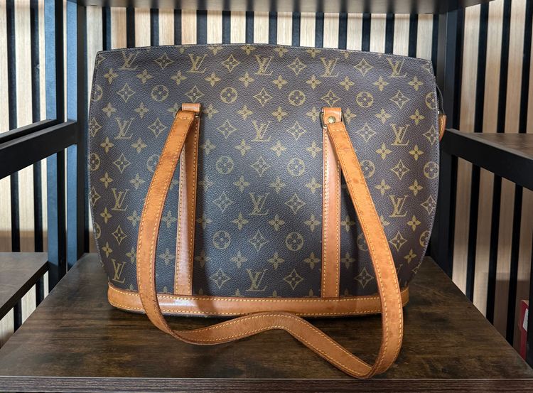 B37 Louis Vuitton Monogram Babylone Tote Bag