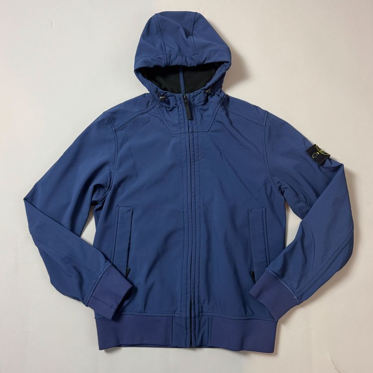 Stone Island Stone Island Blue Soft Shell R - Large product image