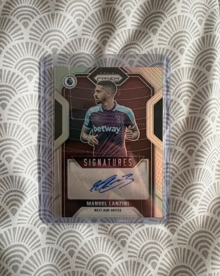 West Ham United F.C. Manuel Lanzini Auto Prizm product image