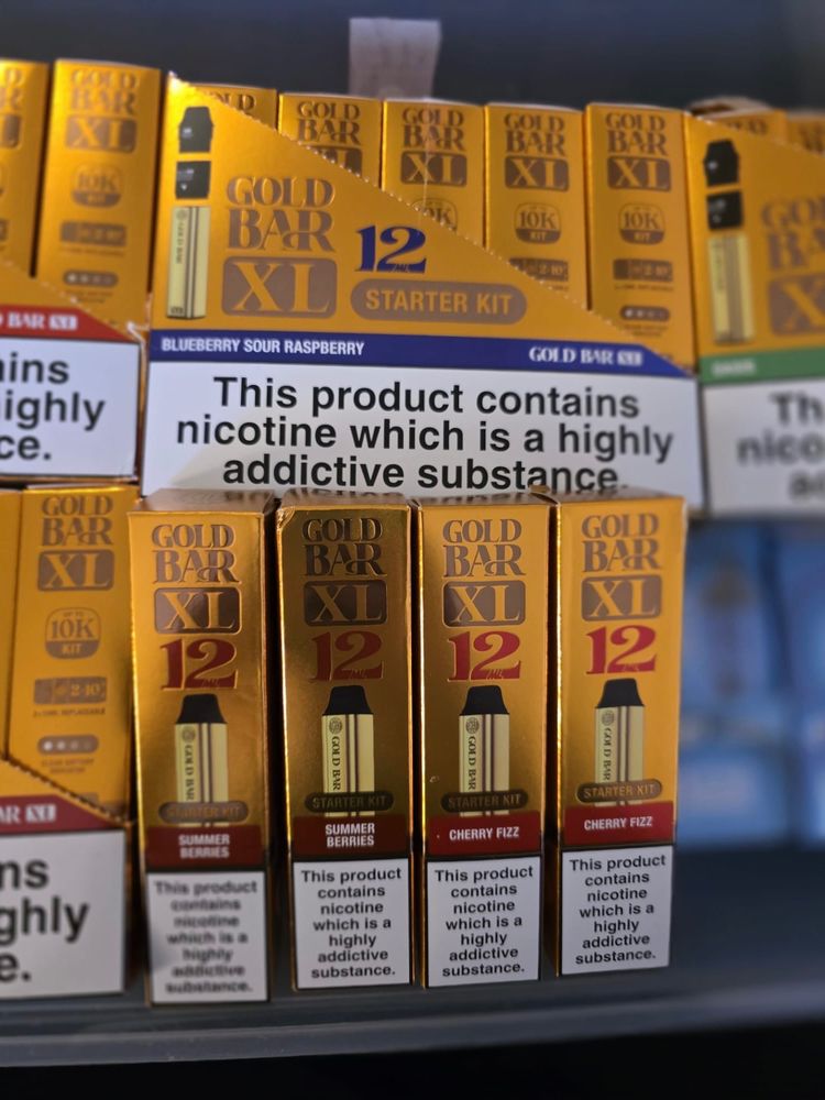 Gold Bar Xl 10k puff Starter Kit (Device and replaceable pod) 4