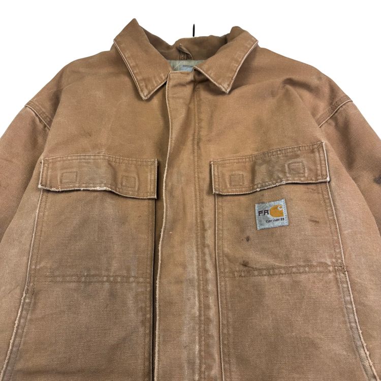 Carhartt Artic Workwear Full-Zip Jacket Brown FRC066 BRN image 9