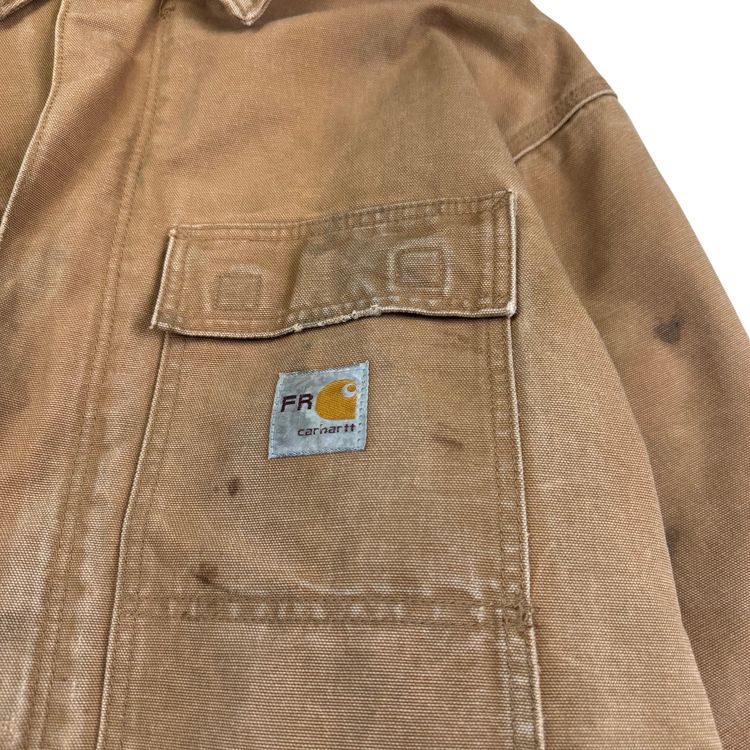 Carhartt Artic Workwear Full-Zip Jacket Brown FRC066 BRN image 8