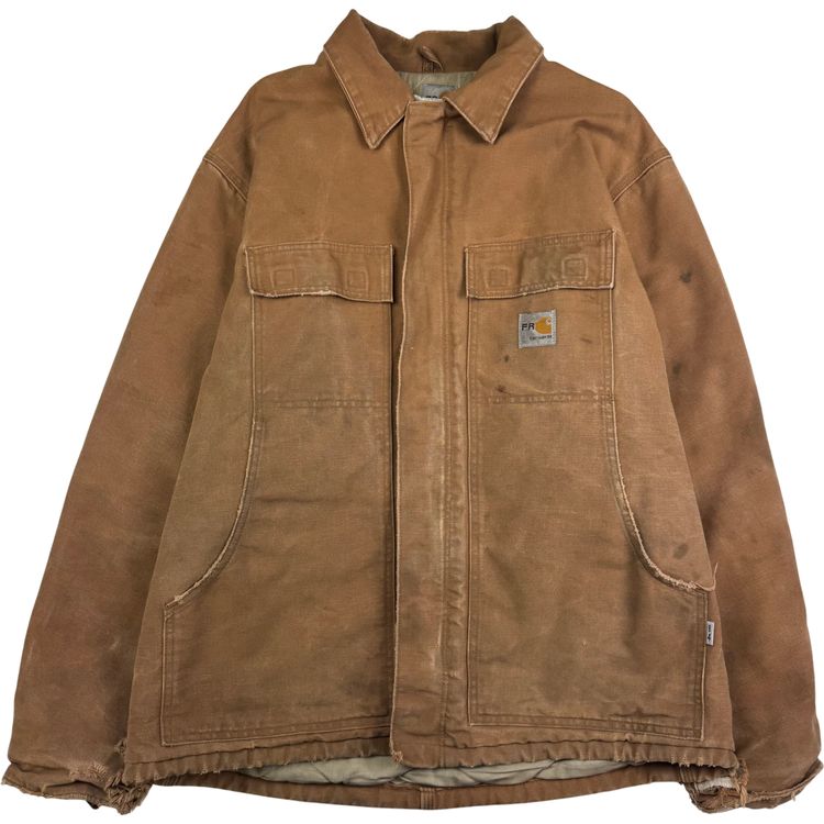 Carhartt Artic Workwear Full-Zip Jacket Brown FRC066 BRN imagen 1