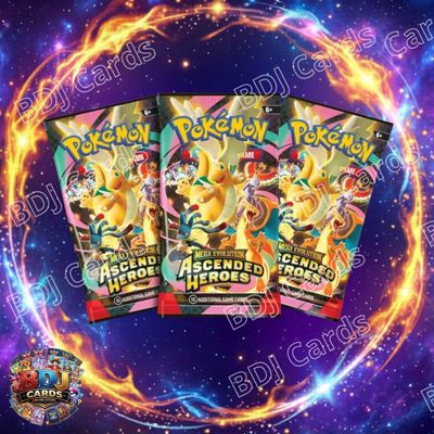 Pokémon Mega Evolution Ascended Heroes Trading Card Game Booster Pack