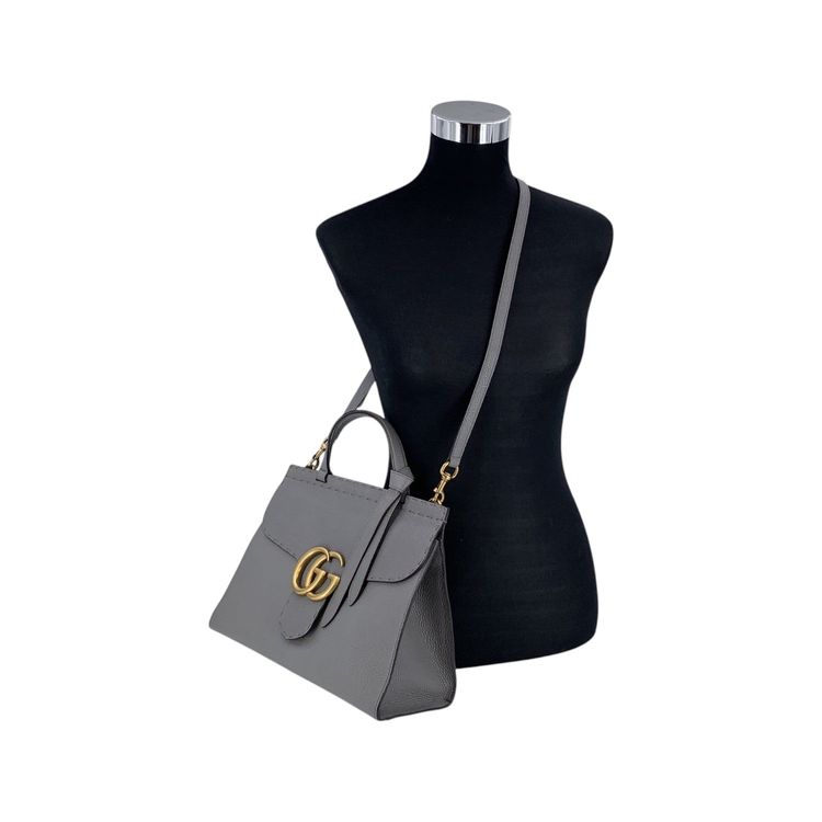 Gucci Leather Handbag GG Marmont image 3