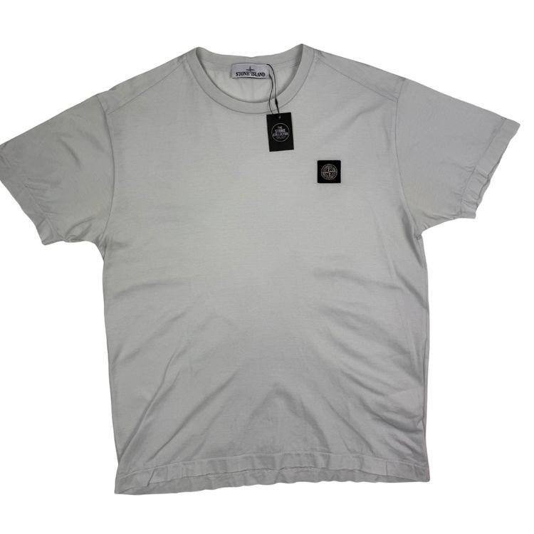 Camiseta Stone Island Blanco Roto manga corta - talla L