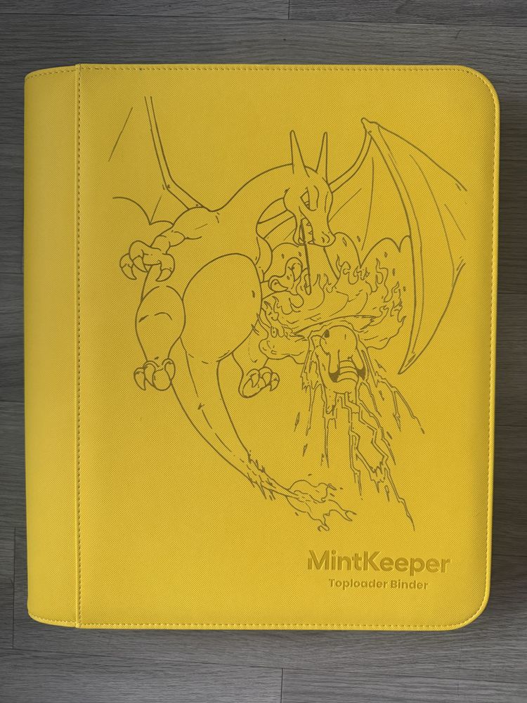 Yellow Mintkeeper Card Binder 