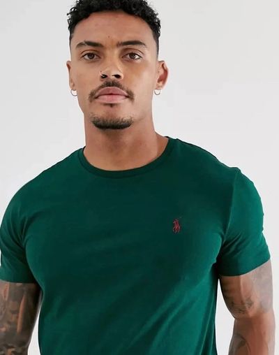 Polo Ralph Lauren Green T-Shirt size M ..✨