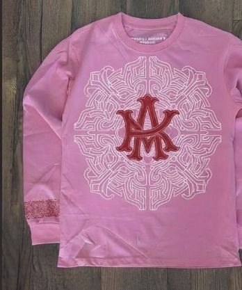 Chrome Hearts ch style Pink Long Sleeve Shirt product image
