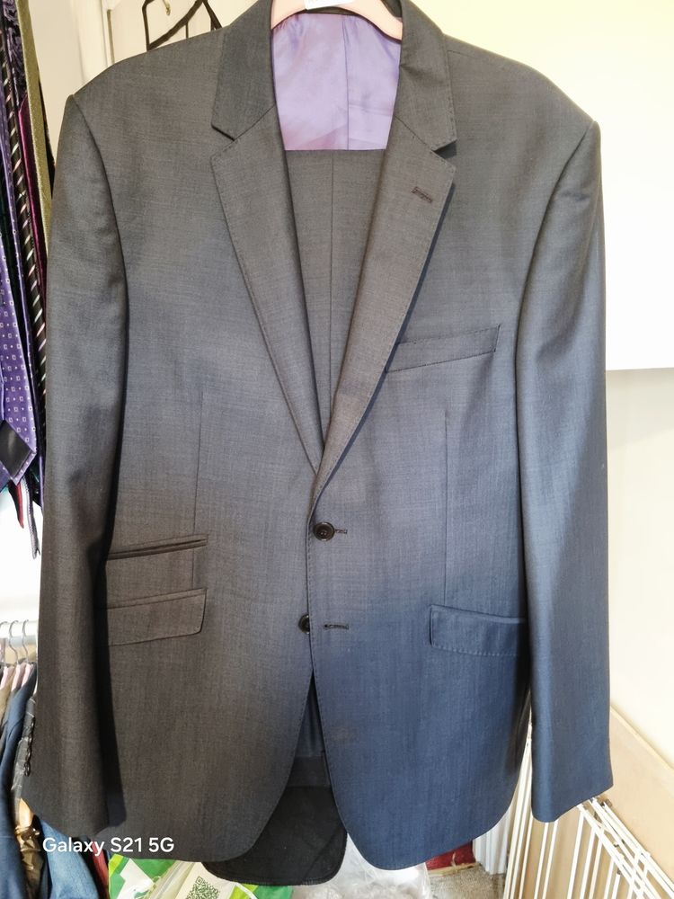 Autograph Tailored Fit Men'S Suit Jacket And Trousers
