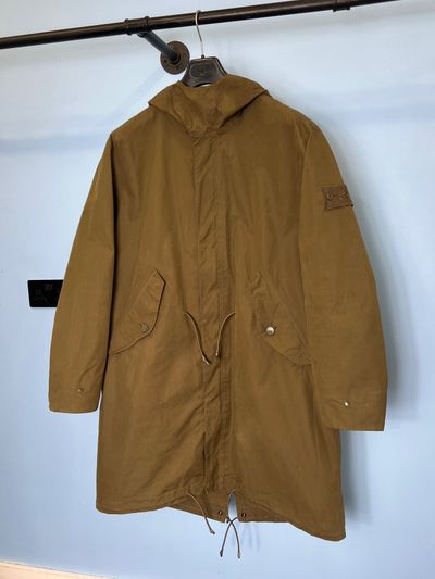 XXL Stone Island Ghost Khaki Green O-Ventile Water Repellent Parka Jacket