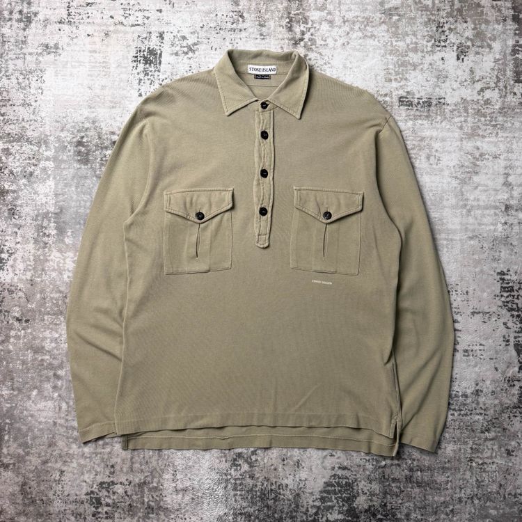 Immagine del prodotto Stone Island Vintage Stone Island Long Sleeve Polo (M)