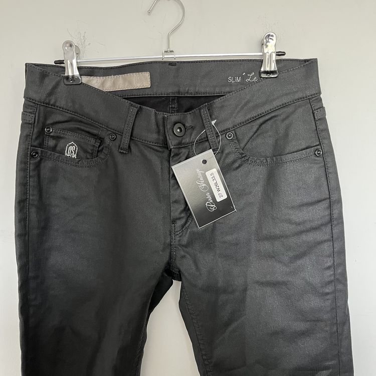 SKU27 Pepe Jeans Black Slim Coated Jeans W26L33.5 
