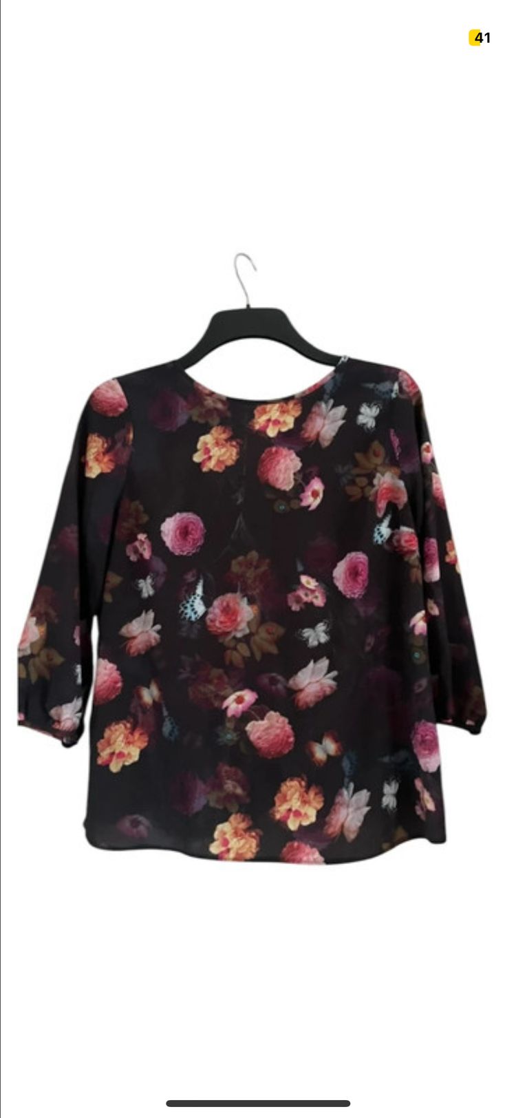 Red Herring Red herring floral lightweight top size 14 product image
