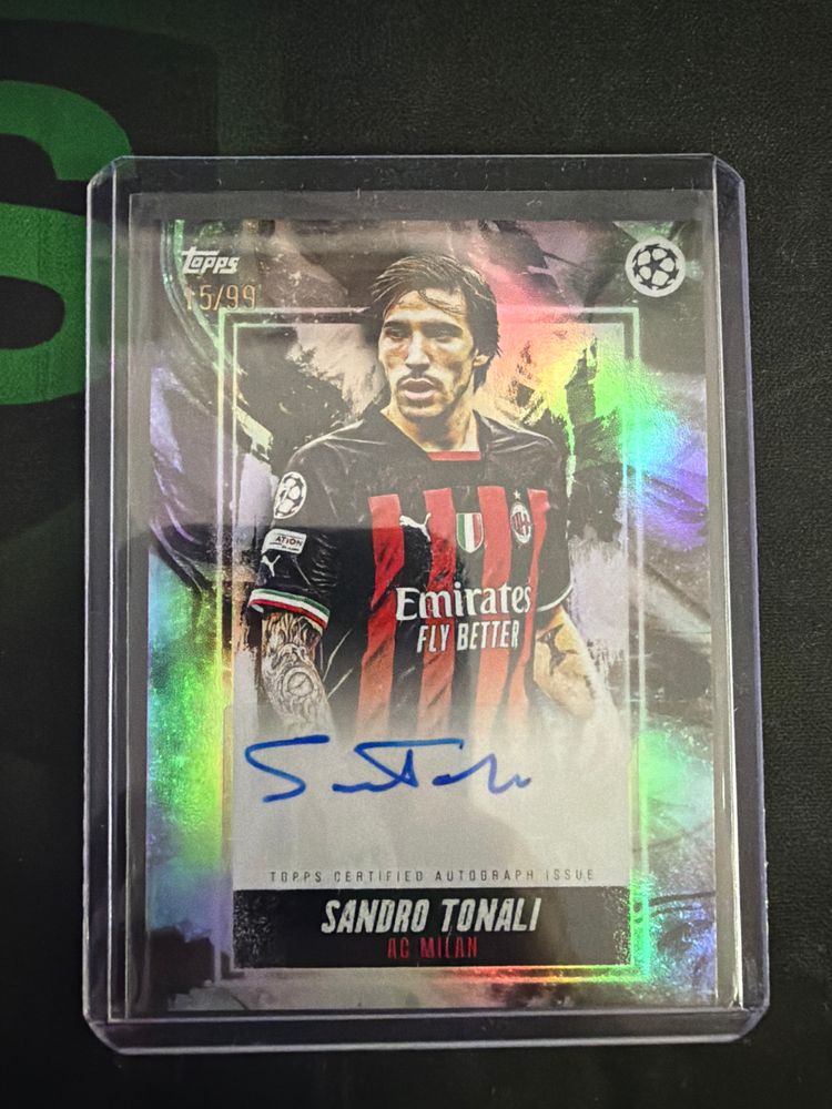 Topps Sandro Tonali auto /99